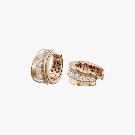 Rose Gold Conic Jewelry Earrings
